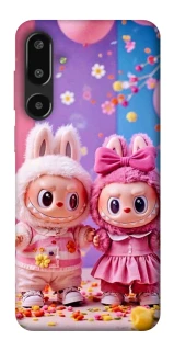 Чехол на Samsung Galaxy F16 Labubu twins ver.2 фото 1 из 1