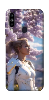 Чохол на ZTE Blade A7 (2020) Cyber space girl ver.1 фото 1 з 1