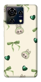 Чехол на ZTE Blade V50 Vita Labubu Green Heart фото 1 из 1