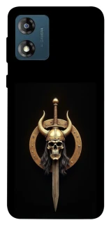 Чехол на Motorola Moto E13 Golden Berserker фото 1 из 1