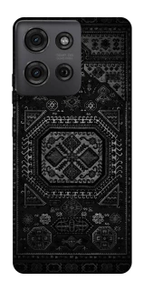 Чехол на Motorola Moto G75 Черный ковер фото 1 из 1