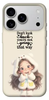 Чехол на Apple iPhone 18 Pro Max Don't look back фото 1 из 1