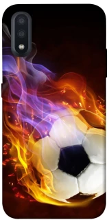 Чехол на Samsung Galaxy A01 Football Abstract фото 1 из 1