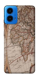 Чехол на Motorola Moto G45 Карта путешествий фото 1 из 1