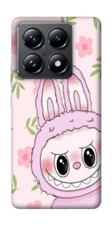 Чехол на Xiaomi 14T Pro Blossom Pink Labubu фото 1 из 1