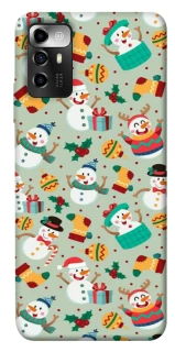 Чехол на ZTE Blade V40 Vita Новогодний v2 фото 1 из 1