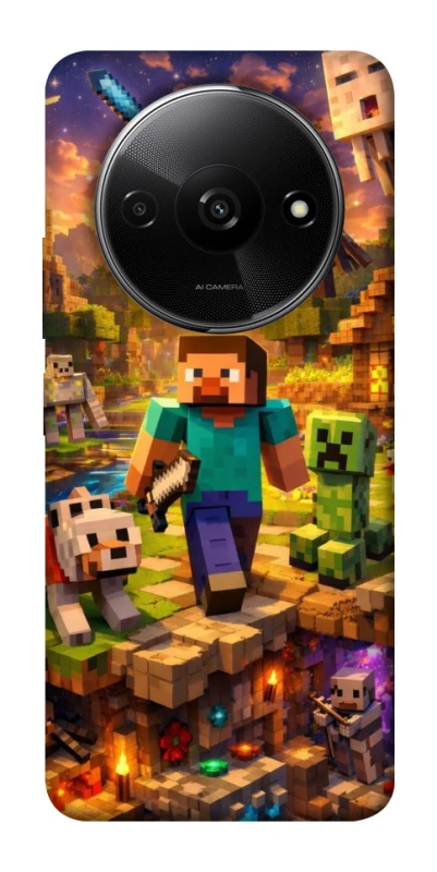 Чохол на Xiaomi Redmi A3 Minecraft v6 фото 1 з 1