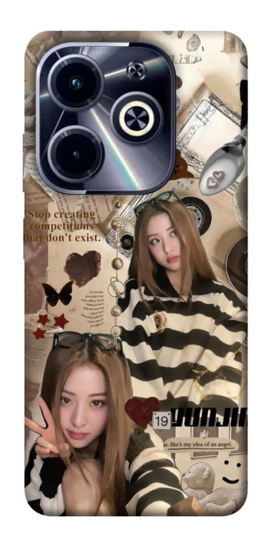 Чехол на Infinix Hot 40i Yunjin - LE SSERAFIM фото 1 из 1