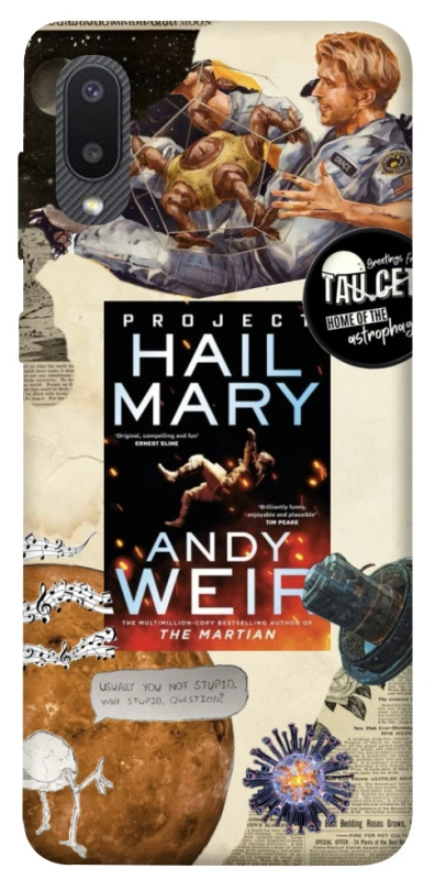 Чохол на Samsung Galaxy A02 Project Hail Mary ver.2 фото 1 з 1
