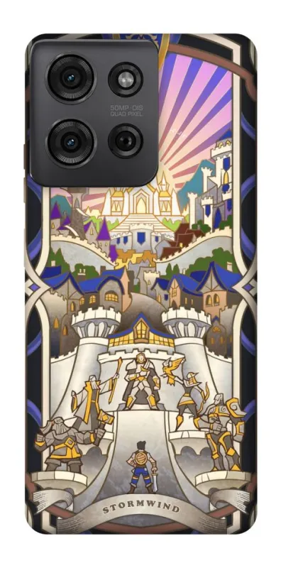 Чехол на Motorola Moto G75 WOW forever stormwind фото 1 из 1
