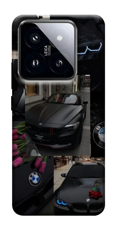 Чохол на Xiaomi 14 Pro BMW collage ver.4 фото 1 з 1