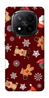 Чехол на Xiaomi Redmi Note 14 Pro+ 5G Новогодний v6 фото 1 из 1