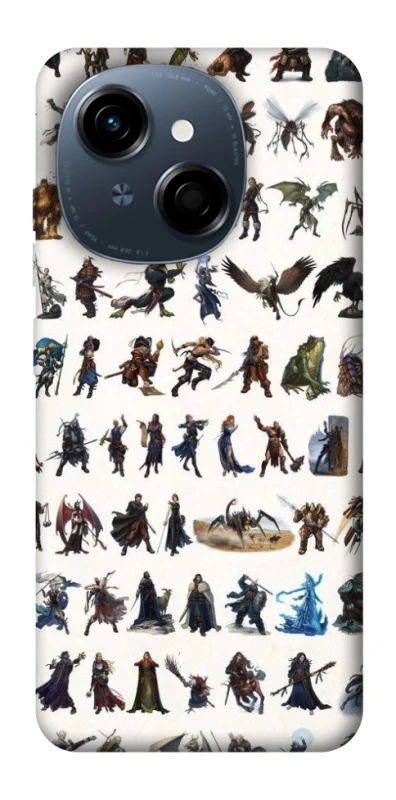 Чохол на TECNO Spark Go 1 Character Selection фото 1 з 1