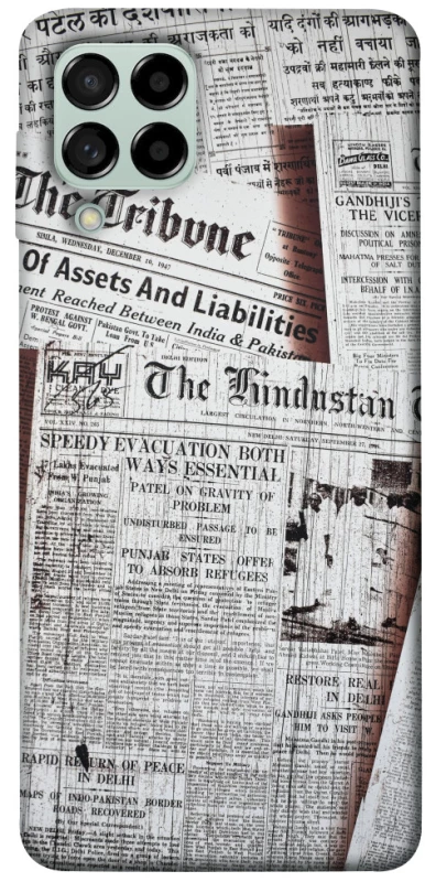 Чохол на Samsung Galaxy M53 5G Газети фото 1 з 1