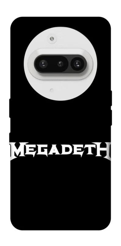 Чохол на Nothing Phone (3a) Megadeth logo фото 1 Чохол на Nothing Phone (3a) Megadeth logo фото 1 з 1