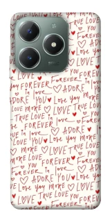 Чохол на Realme C61 Love aesthetic ver.4 фото 1 з 1
