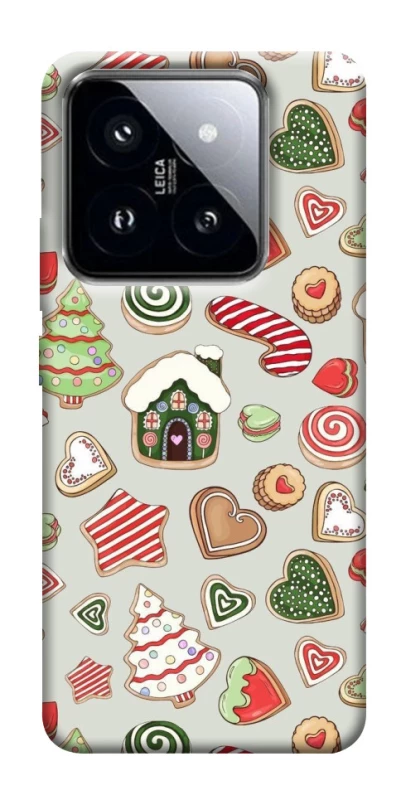 Чохол на Xiaomi 14 Pro Новорічний v7 фото 1 з 1