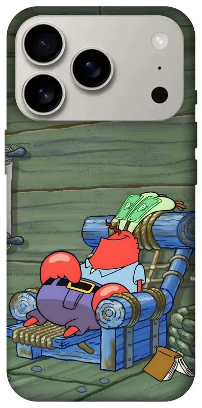 Чехол на Apple iPhone 18 Pro Mr.Krabs фото 2 из 2