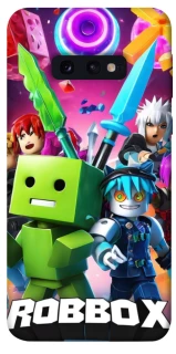 Чехол на Samsung Galaxy S10e Roblox gaming heroes фото 1 из 1