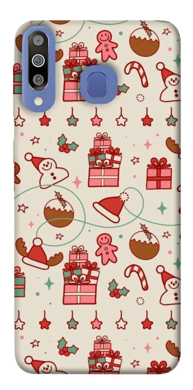 Чехол на Samsung Galaxy M30 Новогодний v14 фото 1 из 1