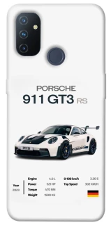 Чехол на OnePlus Nord N100 Porsche 911 GT3 фото 1 из 1