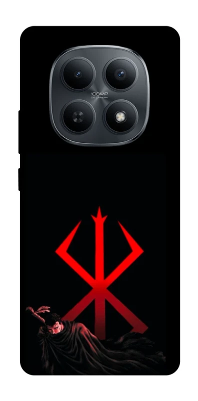 Чохол на Xiaomi Redmi Note 15 4G/5G (EU) Berserk Red Logo фото 1 з 1