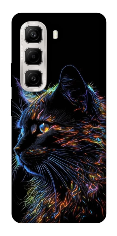 Чехол на Infinix Hot 50 4G Черный кот фото 1 из 1