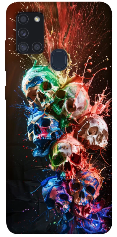 Чохол на Samsung Galaxy A21s Skulls фото 1 з 1
