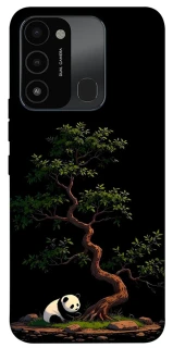 Чехол на TECNO Spark 8C Panda and tree фото 1 из 1