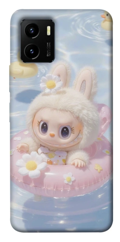 Чохол на Vivo Y15s Labubu swimming фото 1 з 1