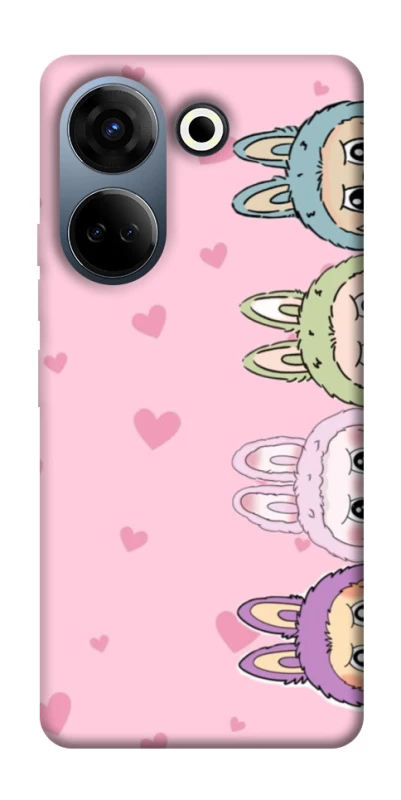 Чохол на TECNO Camon 20 Pro (CK7n) All Labubu 4 фото 1 з 1