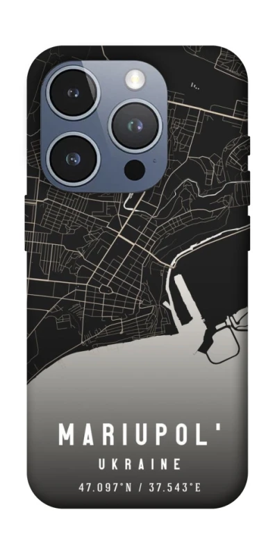 Чохол на Apple iPhone 16 Pro Mariupol map фото 1 з 1
