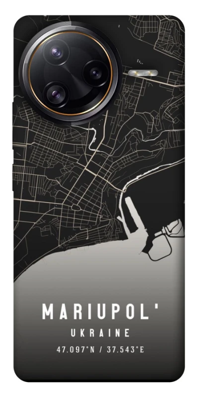 Чехол на Xiaomi Poco F7 Pro Mariupol map фото 1 из 1