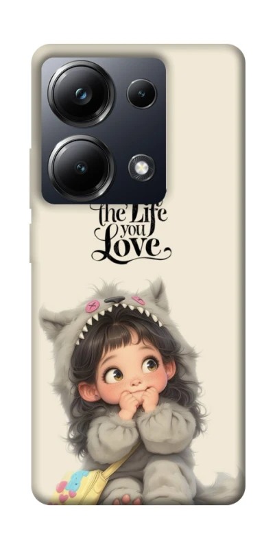 Чохол на Xiaomi Poco M6 Pro 4G Create the life you love фото 1 з 1