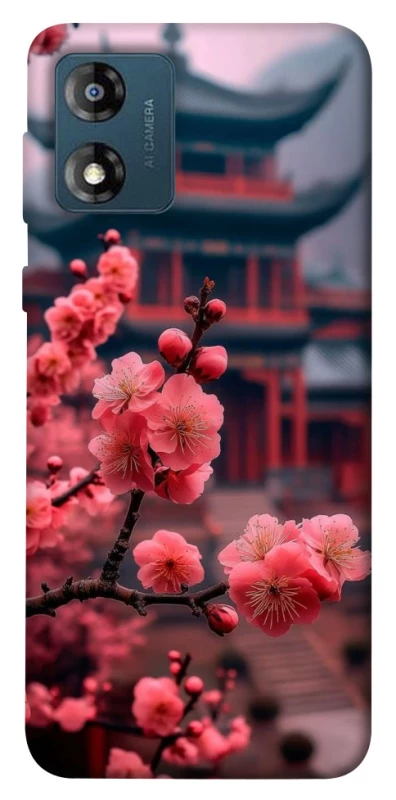 Чехол на Motorola Moto E13 Flowers v29 фото 1 из 1