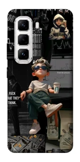 Чохол на Infinix Hot 50 Pro WHAT they think фото 1 з 1
