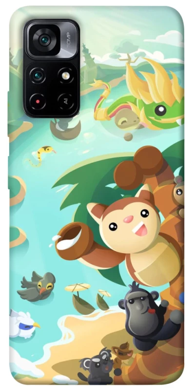 Чехол на Xiaomi Poco M4 Pro 5G Adopt Me Tropical Adventure фото 1 из 1