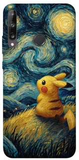 Чохол на Huawei P40 Lite E Pikachu and Van Gogh фото 1 з 1