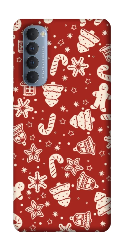 Чохол на Oppo Reno 4 Pro Новорічний v3 фото 1 з 1