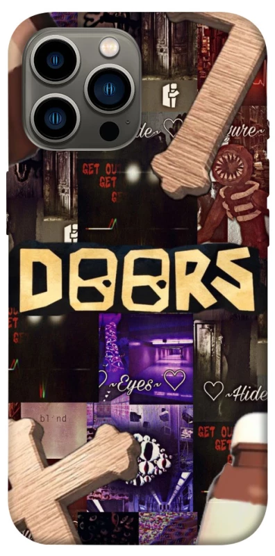 Чехол на Apple iPhone 13 Pro Max (6.7") Roblox doors dark mode фото 1 из 1