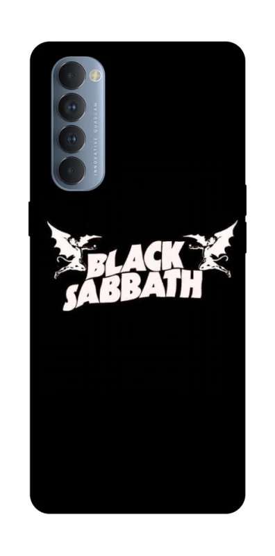 Чохол на Oppo Reno 4 Pro Black Sabbath logo ver.2 фото 1 з 1