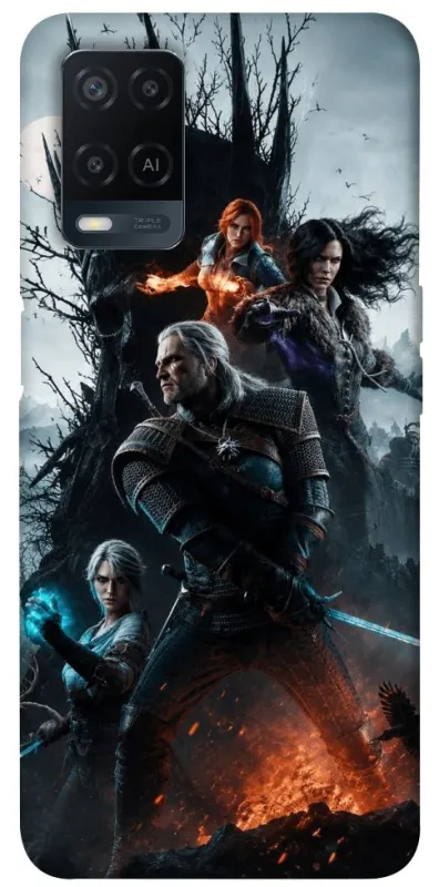 Чехол на Oppo A54 4G Witcher v2 фото 1 из 1