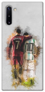 Чохол на Samsung Galaxy Note 10 Ronaldo та Messi фото 1 з 1