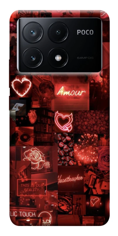 Чохол на Xiaomi Poco X6 Love collage ver.6 фото 1 з 1