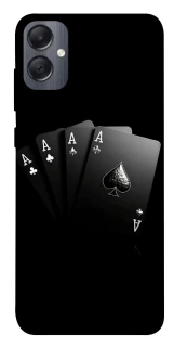 Чохол на Samsung Galaxy A05 Black Cards фото 1 з 1