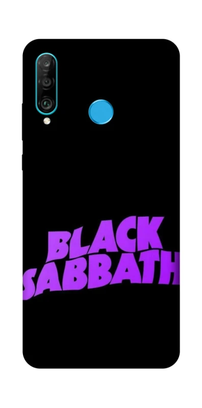 Чохол на Huawei P30 lite Black Sabbath logo ver.1 фото 1 з 1