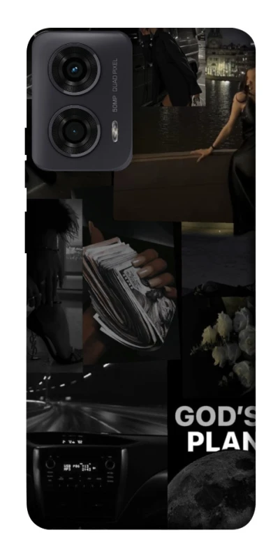 Чохол на Motorola Moto G24 God's plan фото 1 з 1
