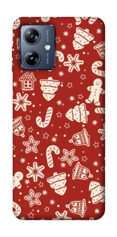 Чохол на Motorola Moto G54 Power Новорічний v3 фото 1 з 1