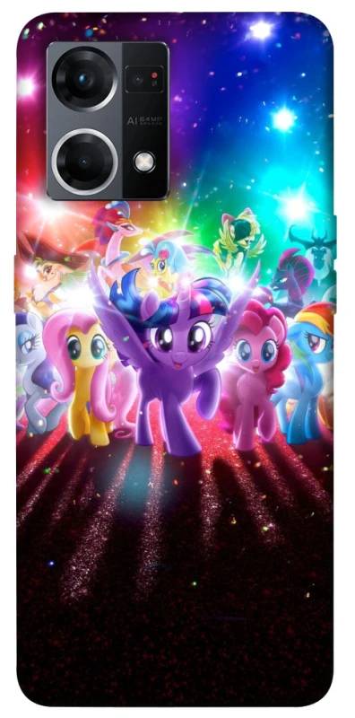 Чехол на Oppo Reno 7 4G My Little Pony ver.1 фото 1 из 1