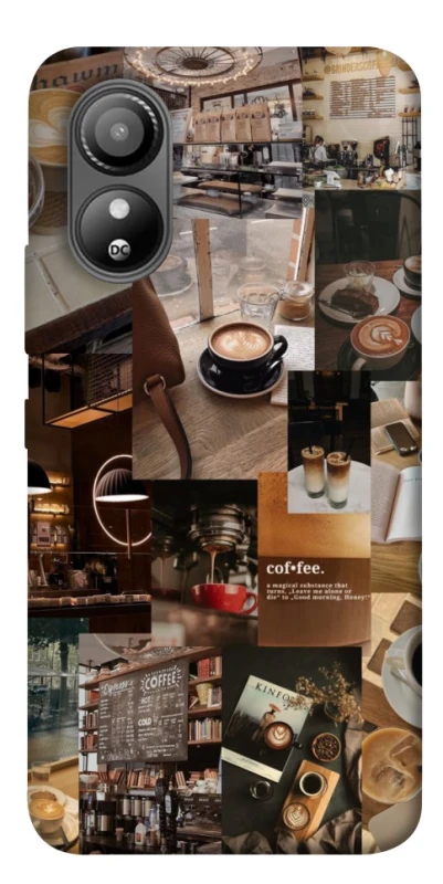 Чохол на ZTE Blade L220 Coffee collage ver.2 фото 1 з 1